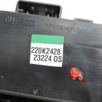 Opel Antara drošinātāju kārba releju kaste BSM moduļu vadības bloks 95137841