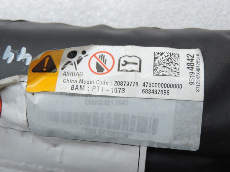 Opel Antara Priekšējā labā sēdekļa drošības modulis SRS modulis 95194842