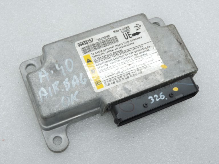 Chevrolet Captiva Opel Antara gaisa spilvenu vadības bloks vadības bloka moduļi 96838157