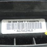 Chevrolet Captiva stūres drošības modulis Vadības bloks 96809649