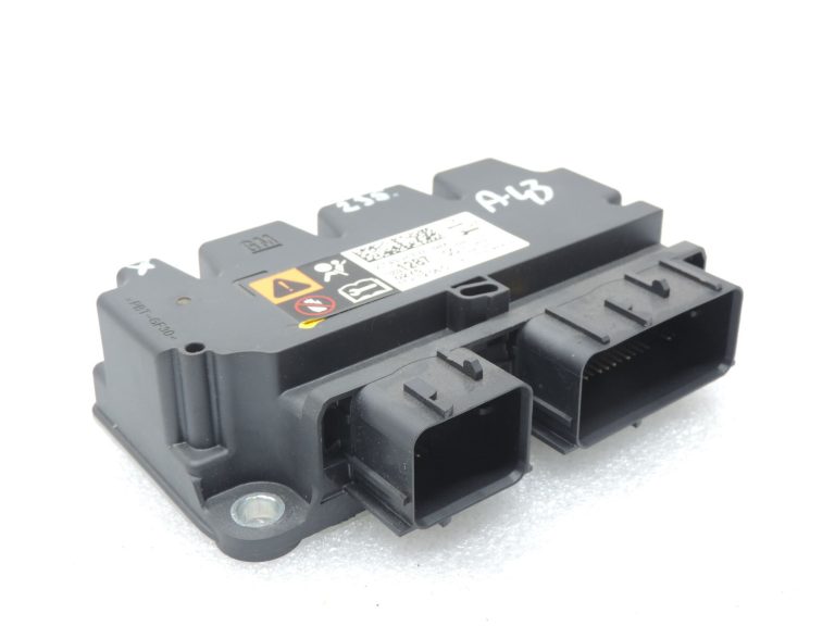 Opel Antara drošības spilvenu SRS drošības spilvenu vadības bloks vadības bloka moduļi 13591287