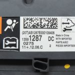 Opel Antara drošības spilvenu SRS drošības spilvenu vadības bloks vadības bloka moduļi 13591287