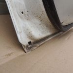 Opel Antara Aizmugurējās durvis labās puses krāsa GAZ / 40R Sniega balta