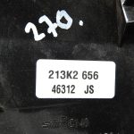 Ārējā spoguļa kreisais vāciņš melns Chevrolet Captiva 94544672