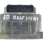 Opel Astra G Zafira A ABS vadības bloks Vadības bloks 0273004362 0265216651