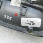 Opel Astra G ārdurvju rokturis priekšējais kreisais 24455349 Krāsa – gaiši sudraba – 163