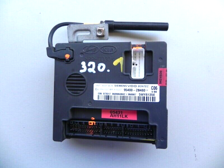 Hyundai Santa FE II BCM CM vadības bloka imobilaizera modulis 95400-2B480