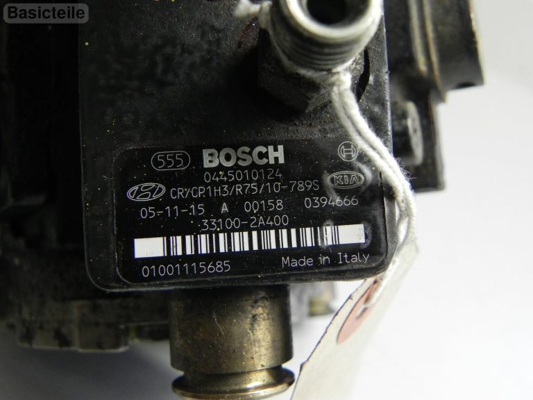 Augstspiediena iesmidzināšanas sūknis 33100-2A410 0445010124 Kia Hyundai