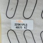 Hyundai i40 aizmugurējo sēdekļu pārvalks ar apsildi 891603Z010V2F 89190-3Z000