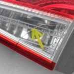 11-14 Hyundai i40 kombi aizmugurējais aizmugurējais lukturis iekšpusē pa labi ar plaisu! 92414 3Z000