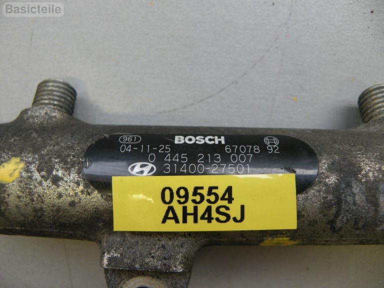 Hyundai Getz degvielas iesmidzināšanas kolektora degvielas spiediena sensors Bosch