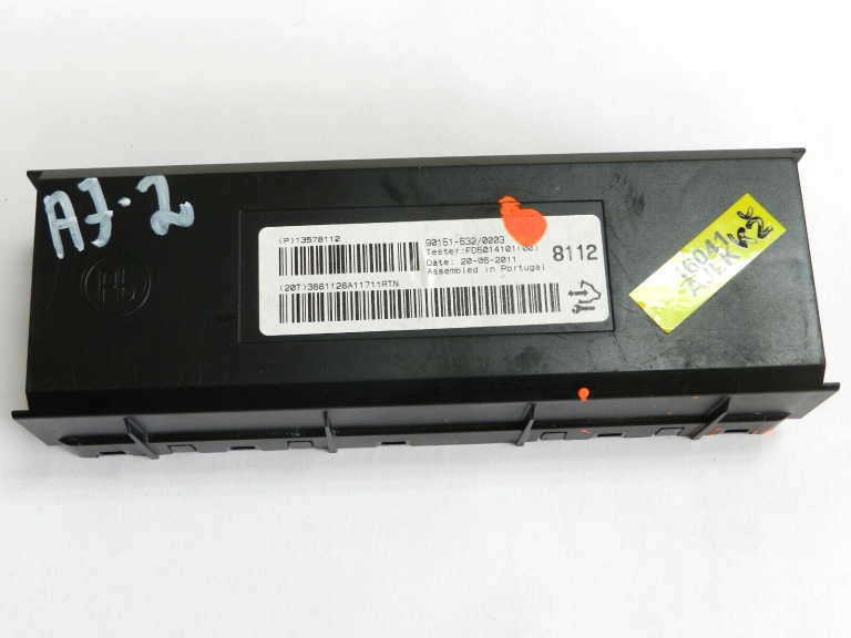 Opel Astra J sildītāja vadības bloks vadības bloks 13578112 1822254 Original
