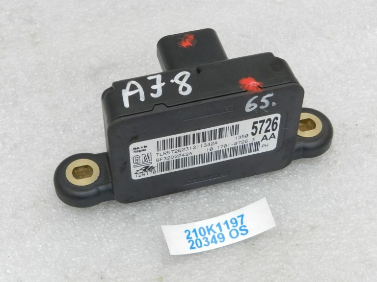 Opel Astra J Insignia paātrinājuma sensors leņķiskā ātruma sensors ESP sensors 13505726