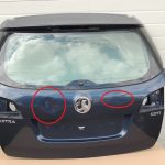 Opel Astra J Kombi bagāžnieka vāka krāsa okeāna zila – 22A GEU