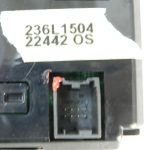 Opel Astra J Cascada GID 620 nm EU/NA vienkrāsains informācijas displejs 13267984
