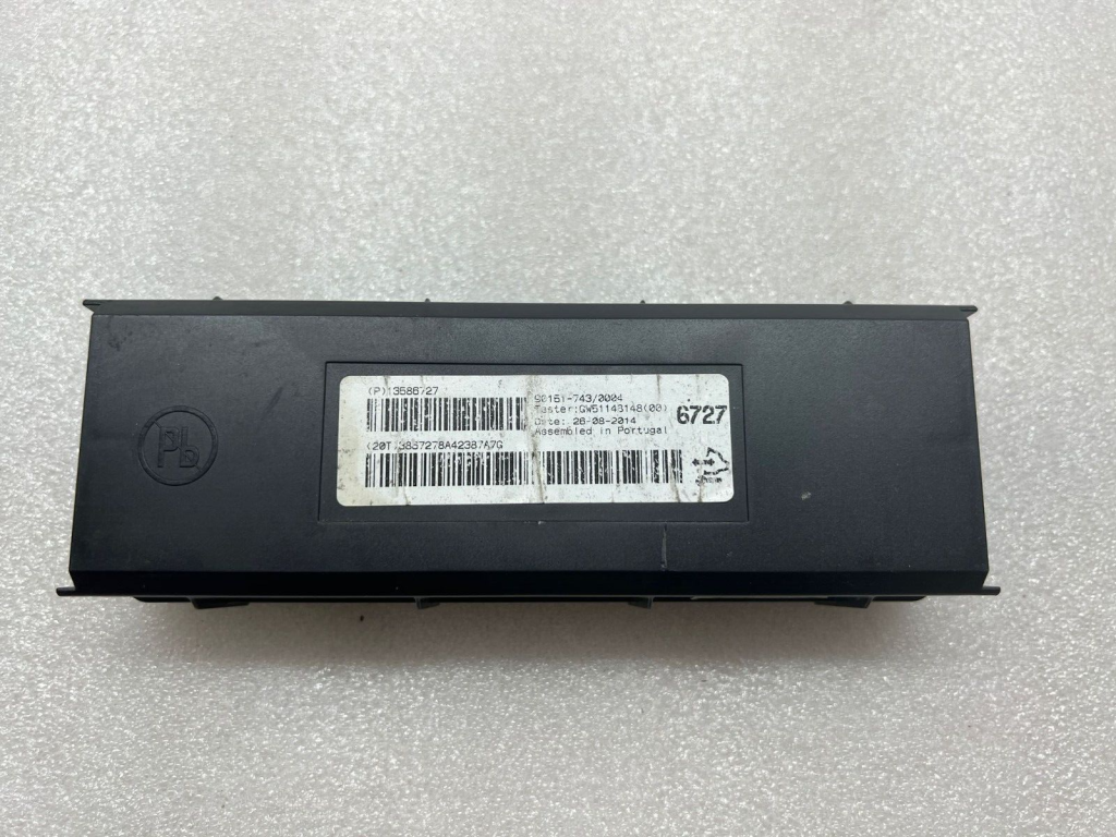 Opel Astra J sildītāja vadības modulis 13586727 1822405