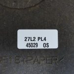 Opel Astra J kombi aizmugurējo durvju bagāžas nodalījuma paklājs 13322491 bez roktura