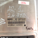 Alfa Romeo 156 2.4 JTD motora vadības bloks ECU Iesmidzināšanas vadības bloks
