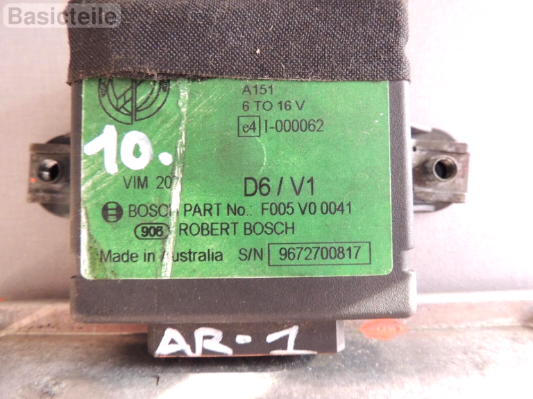Alfa Romeo 156 2.4 JTD motora vadības bloks ECU Iesmidzināšanas vadības bloks