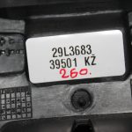Oriģināls Alfa Romeo Giulietta 940 centrālās konsoles aizmugurējais pelnu trauka vāks