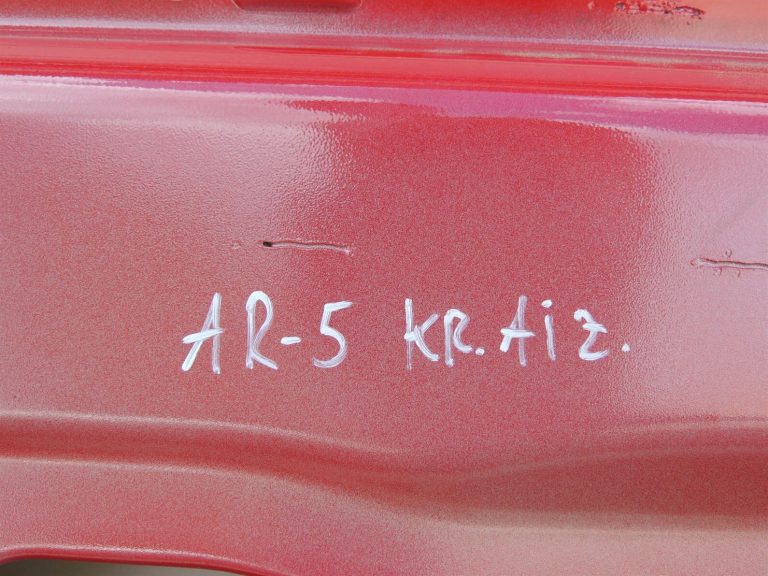 Alfa Romeo Giulietta 940 aizmugurējās kreisās durvis kreisās – Krāsa – 289 – Rosso Alfa