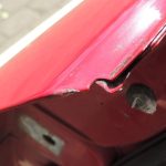 Alfa Romeo Giulietta 940 priekšējo durvju labo durvju labo durvju krāsa – 289 – Rosso Alfa