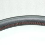 Oriģināls Alfa Romeo Giulietta 940 sporta stūres rats ar sarkanām šuvēm, āda 71769227