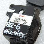 Oriģinālā Alfa Romeo Giulietta 940 aizmugurējās drošības jostas sprādzes centrālais elements 156090477