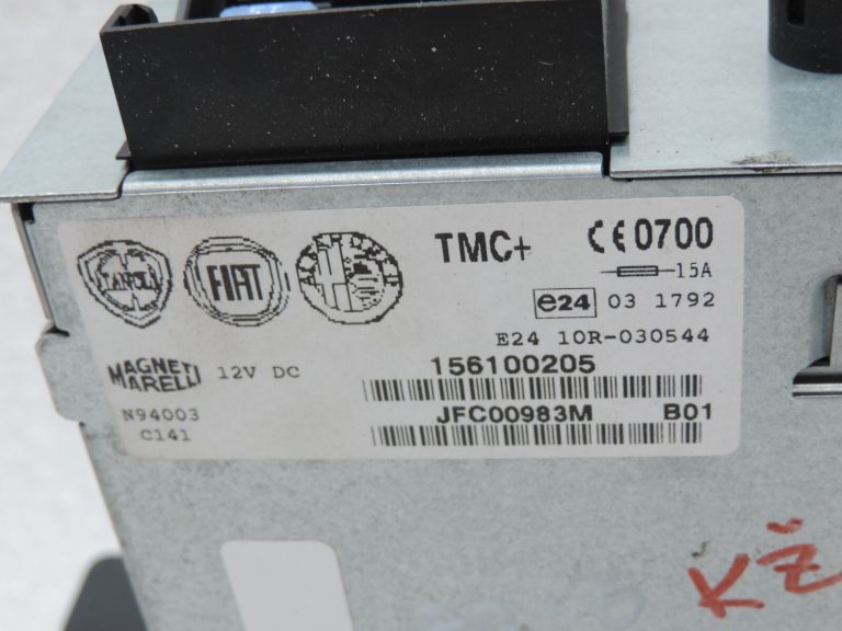 Alfa Romeo Giulietta 940 Multimedia Radio Navigācija 156100205 156101806