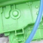 Oriģinālā Alfa Romeo Giulietta 940 aizmugurējo kreiso durvju slēdzene 71754428 71775809