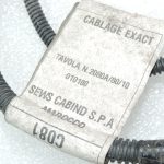 Oriģināla Alfa Romeo Giulietta 940 aizmugurējā bampera stāvvietas sensoru instalācija