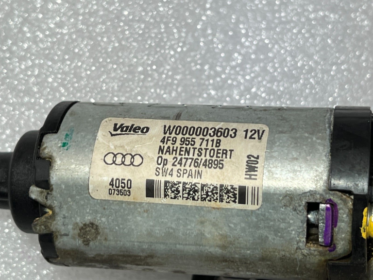 Audi A3 A6 aizmugurējā stikla tīrītāja motors 4f9955711b 8E9955711E