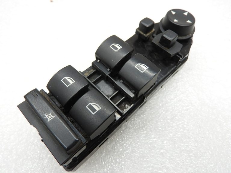 BMW 5. sērijas E61 E60 VFL 2003-2006 Slēdzis logu regulators ārējo spoguļu nolokāmajiem spoguļiem