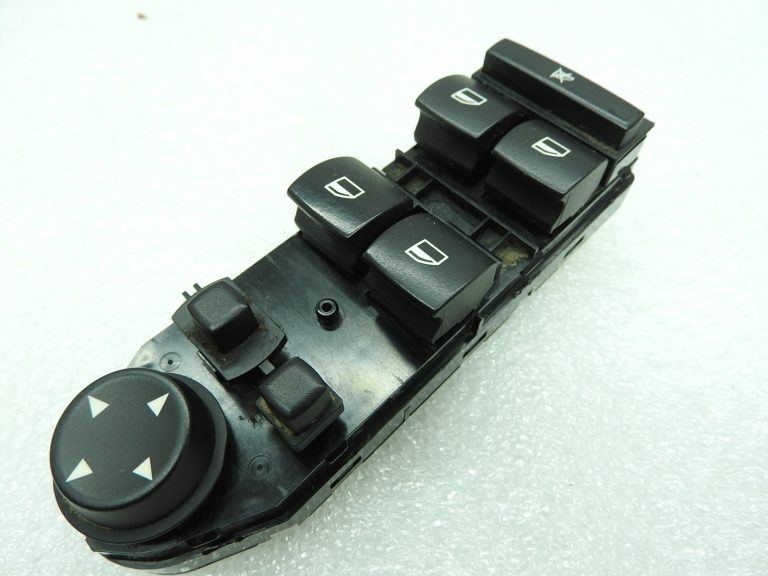 BMW 5. sērijas E61 E60 VFL 2003-2006 Slēdzis logu regulators ārējo spoguļu nolokāmajiem spoguļiem
