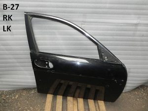 BMW 7 Series E65 E66 Door Front Right BLACK SAPPHIRE METALLIC (475) Door Front Right