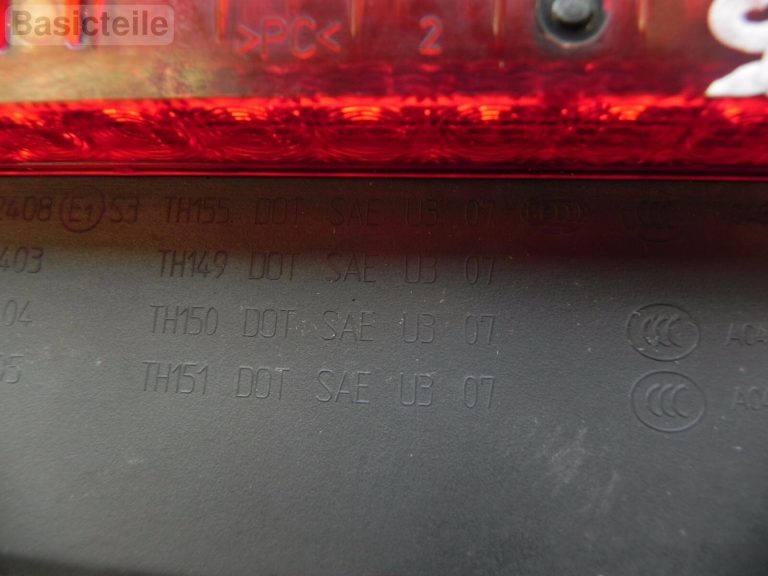 BMW E92 coupe Trešais bremžu signāllukturis stop LED 63257146059 7146059