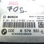 BMW N47N F10 F11 F11 F20 F20 F21 F22 F25 F30 F31 F32 F33 Motora vadības bloks 13618576333