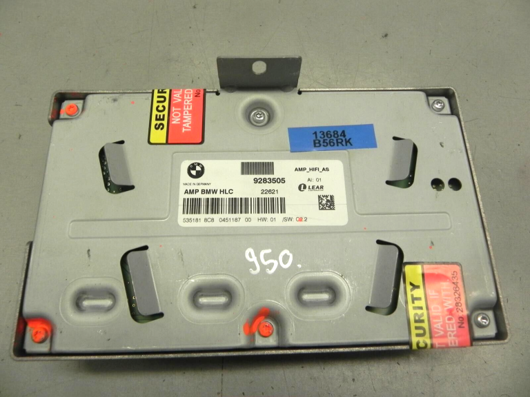 BMW 1. sērijas F20 F21 Audio pastiprinātājs HIFI-SYSTEM 65129312452 Pastiprinātājs