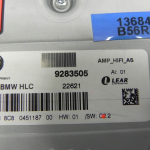 BMW 1. sērijas F20 F21 Audio pastiprinātājs HIFI-SYSTEM 65129312452 Pastiprinātājs