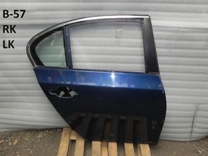 BMW 5 Series E60 Door Rear right MYSTIC BLUE METALLIC (A07) Door Rear right