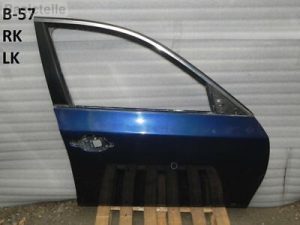 BMW 5 Series E60 E61 Door Front right Mystic blue Metallic A07 Door Front right