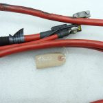 BMW 3 E46 M3 kabriolets akumulatora pozitīvais kabelis ar ugunsgrēka bojājumiem 61127893031 7894511