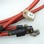 BMW 3 E46 M3 kabriolets akumulatora pozitīvais kabelis ar ugunsgrēka bojājumiem 61127893031 7894511