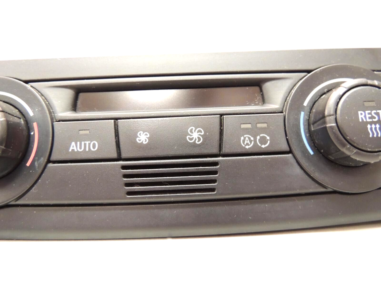 BMW 1. sērijas E81 E82 E87 E87 E88 3. sērijas E90 E91 E92 E93 Klimata kontroles panelis Apkures kontroles panelis