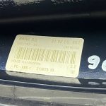 BMW E61 Tukšs jumta antenas korpuss 65206929373 monako zils metālisks a35
