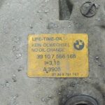 BMW 3. sērijas E93 325i N53 aizmugurējais diferenciālis aizmugurējais diferenciālis I=3,15 7566166