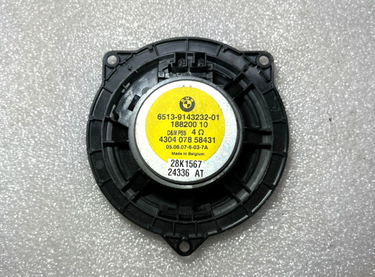 BMW E93 skaļrunis vidējā diapazona skaļrunis stereo 65139143232