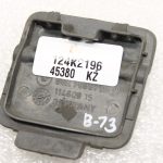 BMW 5. sērijas E60 aizmugurējā bampera vilkšanas vāciņš 369 Olivīna metālisks 51127119151