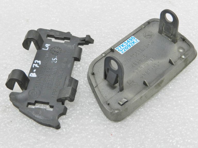 BMW E60 E61 priekšējo lukturu mazgātāja pārsegs labajā pusē Olivīns metālisks 51117056948