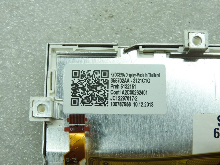 Kyocera Displejs 355702AA / LEDBL 55702-W-1 Automašīnas instrumentu paneļa LCD displejs